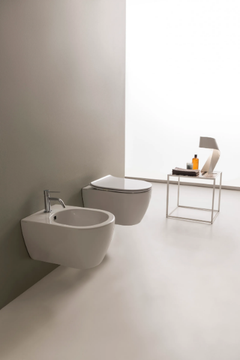 MOON - Wall-hung ceramic toilet by Scarabeo Ceramiche - view 3